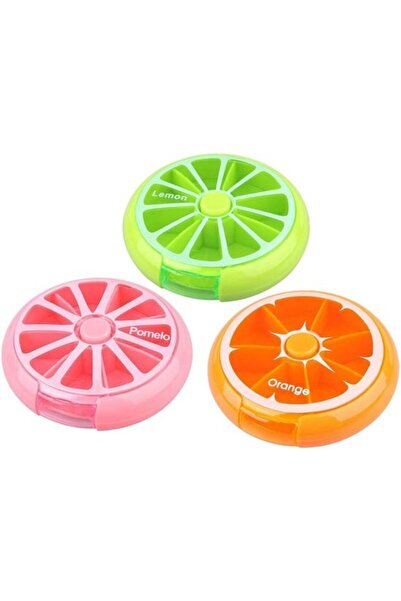STARSTAR 3-piece pillbox set, daily travel pillbox, plastic medicine and vita...