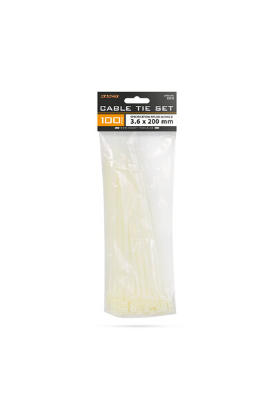 Alista Home Coliere de cablu din plastic, 200×3.6 mm, din nailon cu auto-bloc...