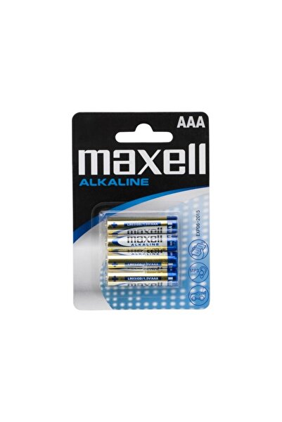 Alista Home Αλκαλικές μπαταρίες AAA LR03 1.5V, συσκευασία blister 4 τεμαχίων,...