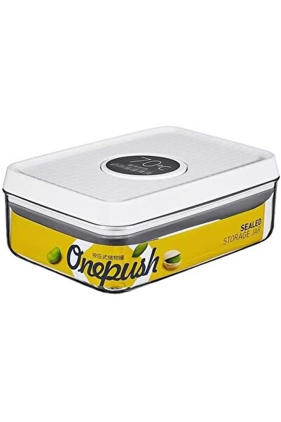 Generic New BPA Free Food Container - Push Button Airtight Food Storage - Squ...