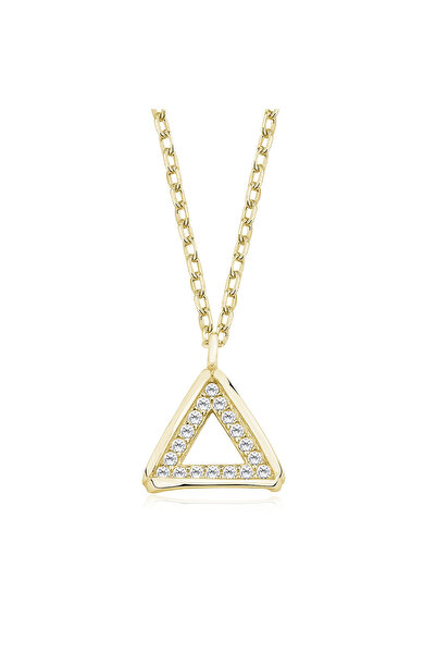 MANAVA Silver necklace with zircons - Prisme