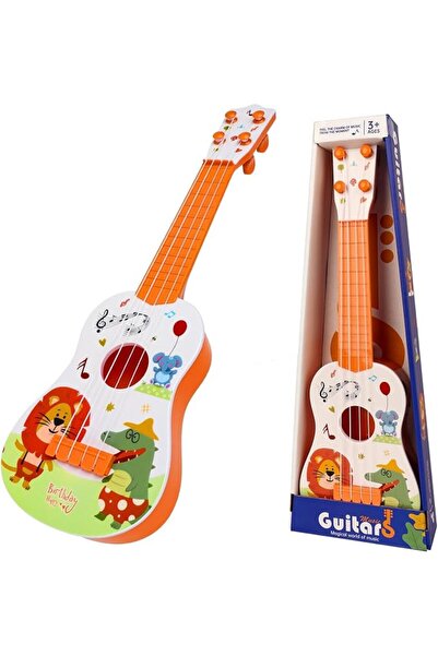 KASTWAVE Kids Ukulele Toy, 41cm Mini Guitar with 4 Adjustable Strings, Educat...