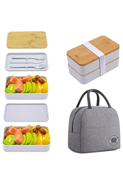Generic Adult Lunch Box with bag, BPA-Free -Stackable Lunch Box with Leak-Pro...