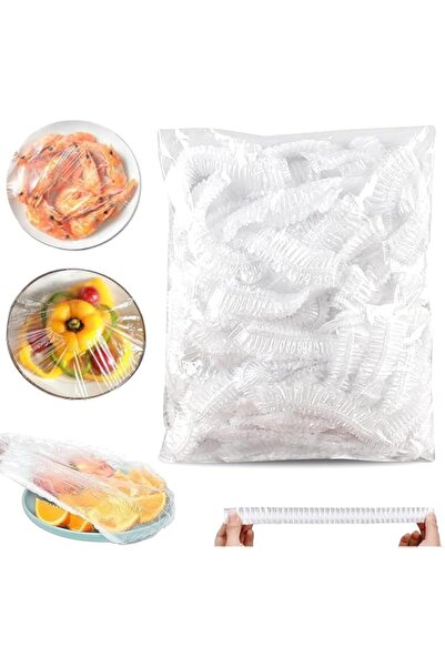 Generic 100pcs Disposable Food Cover Plastic Wrap｜Fresh Keeping Bags Food Sto...