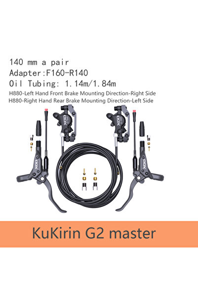 Choice G2 Master XOD XD-H800 / XD-H880 Hydraulic Disc Brakes for Electric Sco...