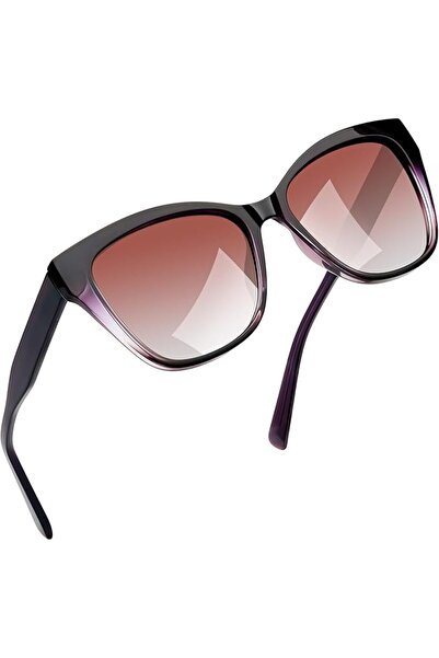 Joopin Polarized Sunglasses for Women Oversized Cat Eye UV400 Protection | Re...