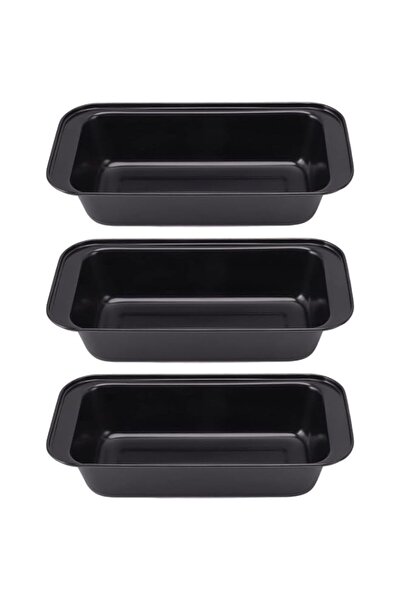 Generic Sorandy Set of 3 Baking Pans, Nonstick Rectangle Cake Loaf Pan for Ov...