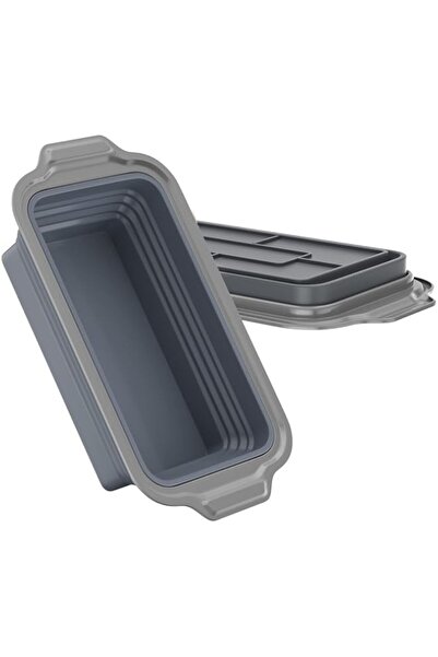 Generic 2 Pack Silicone Loaf Pans with Metal Reinforced Frame, Non-Stick Brea...