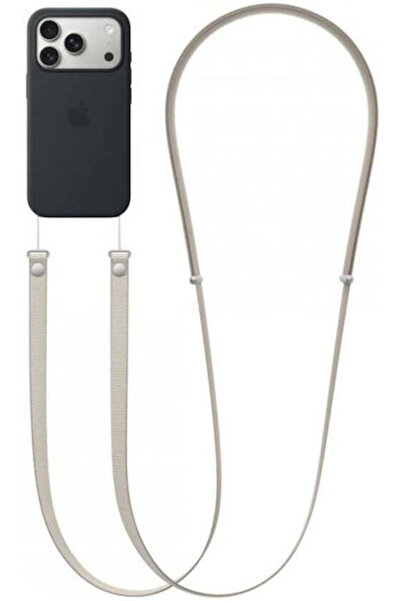 Apple Λουράκι χιαστί και λαιμού για κινητά τηλέφωνα, σε χρώμα ταμπά