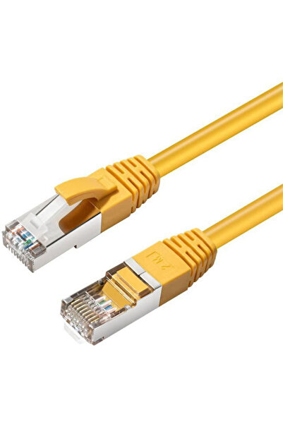 MicroConnect S/FTP Cat6 15μ Κίτρινο LSZH Ζεύγη PIMF σε Μεταλλικό Φύλλο 4x2xAW...