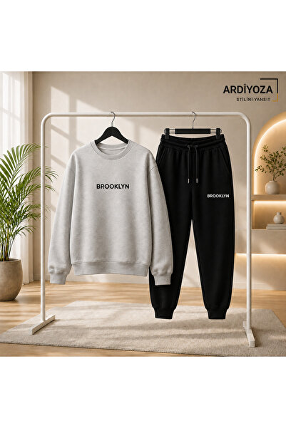 SILATU 2-Piece Zero Collar Winter Printed Set