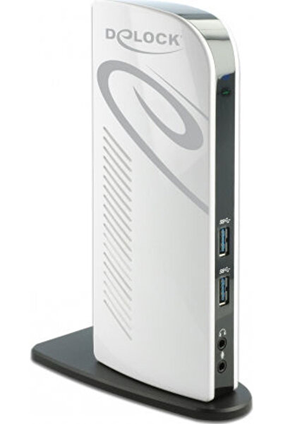 DELOCK Σταθμός σύνδεσης USB-A / USB-C με HDMI, Ethernet και σύνδεση 2 οθονών,...