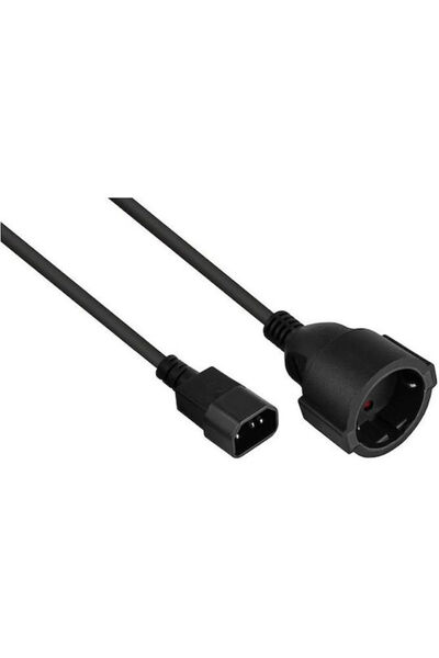 Other Kabelmeister Καλώδιο IEC C14 - IEC C14 1μ Μαύρο (SK1402-S010)
