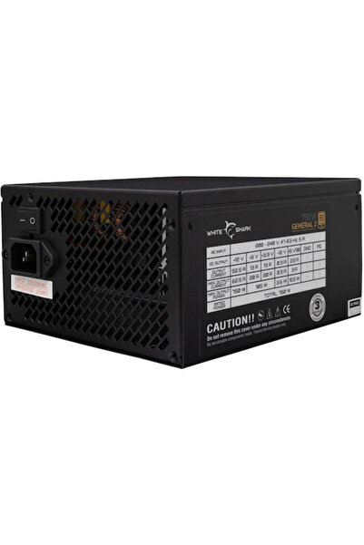 white shark 750W Μαύρο Τροφοδοτικό Υπολογιστή Πλήρως Αρθρωτό 80 Plus Gold (GP...