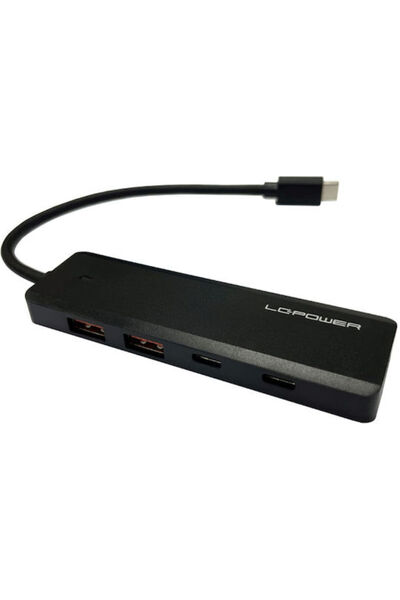 LC POWER LC-Power Διανομέας USB 4 Θυρών USB 3.0 με Σύνδεση USB-A