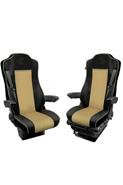 DELUXETUNING Set huse scaune camion compatibile cu DAF XF euro 6 2012->, piel...