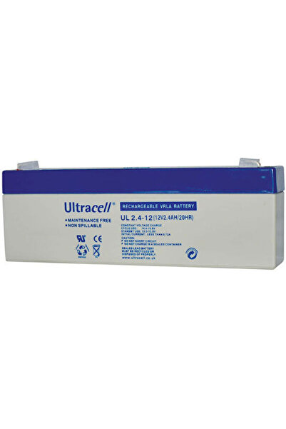 Ultracell Μπαταρία UPS UL 2.4-12 με χωρητικότητα 2.4Ah και τάση 12V, 1 τεμάχιο