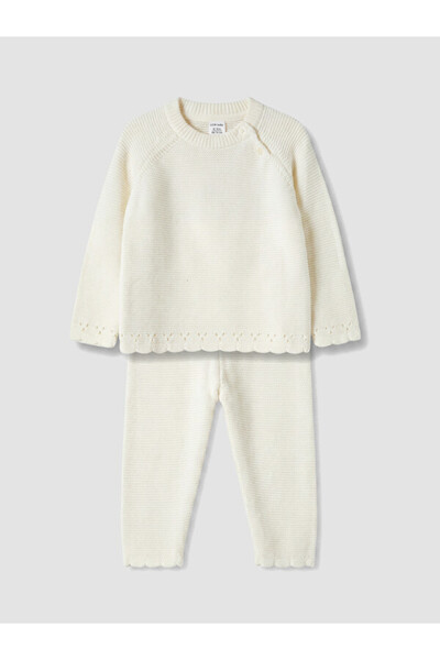 LC Waikiki Quality Pieces from Çelebi Store Baby Girl Knitwear Set