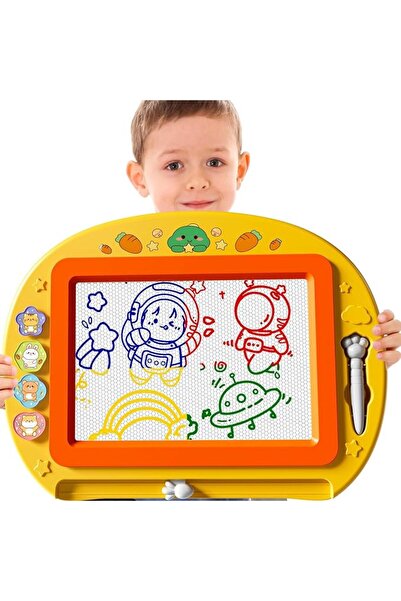 KASTWAVE Large Magnetic Drawing Board Toddler Toys for 2 3 4 5 6 Year Old Kid...