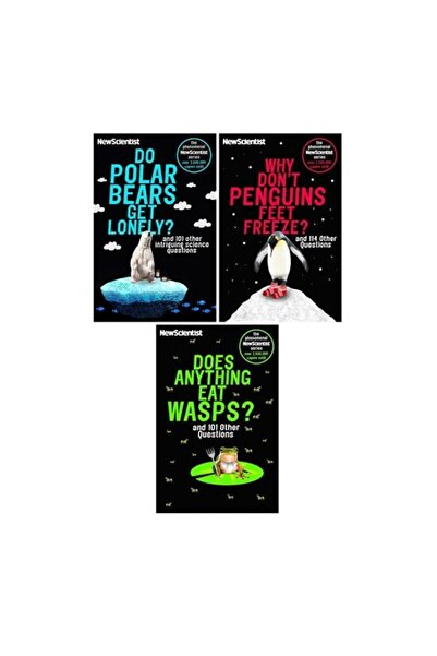 Generic (Unbranded) Set de 3 cărți New Scientist (De ce picioarele pinguinelo...