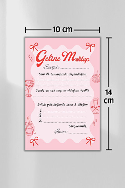 Metranya Geline Mektup 15 Adet, Bride To Be Gelin İçin Tavsiye Kartları, Bekarlığa Veda Partisi Nedime Quiz Soruları, Oyun Kartı, Geline Tavsiye Kartları, Bride Eğlence Seti, Bride Konsept Kartları