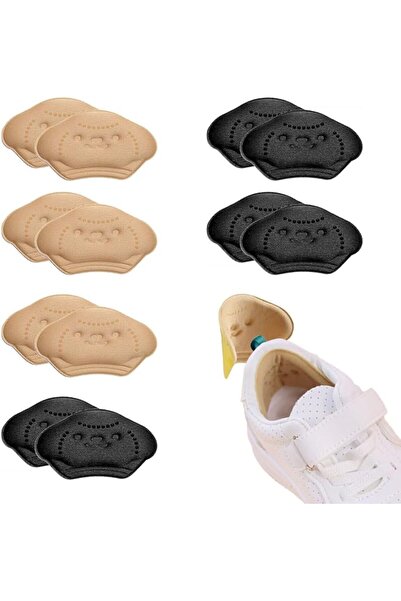 Aputue Kids Heel Grips, 6 Pairs Children Heel Protectors, Soft Sticky Anti-Sl...