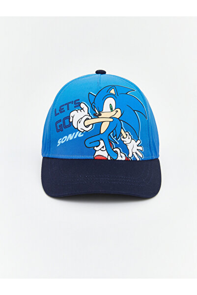 LC Waikiki Trendlucky Sonic Printed Baby Boy Hat with Difference in Color