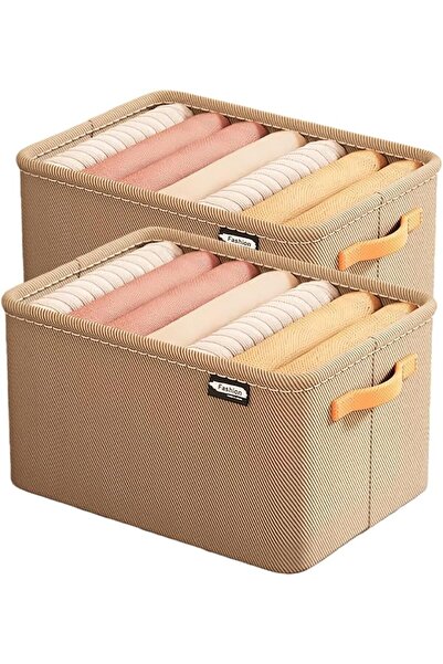 GENERAL Large Capacity Wardrobe Clothes Organiser, Thickened Non-woven Closet...