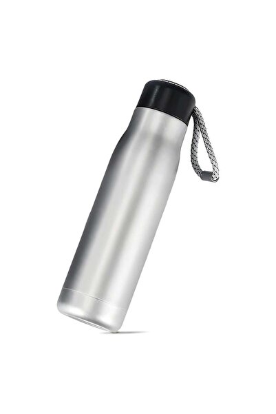 Madcof Leak-proof thermal silver mug (hot and cold) 550 ml