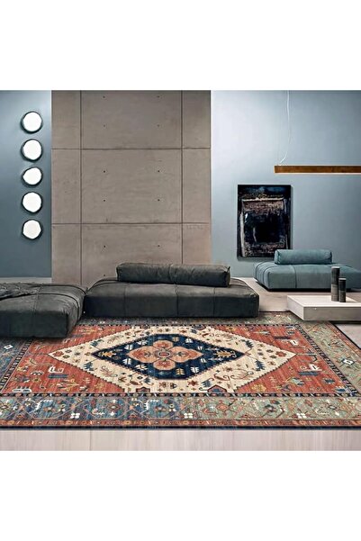 Forubar Boho Area Rugs for Living Room, Washable Persian Rug, Non-Slip Vintag...