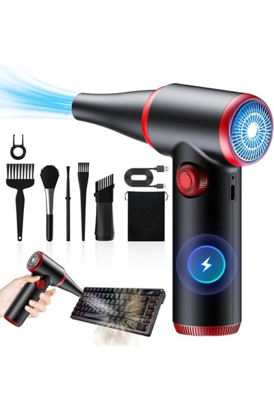 STARSTAR Compressed air blower, powerful electric dust removal blower, contin...