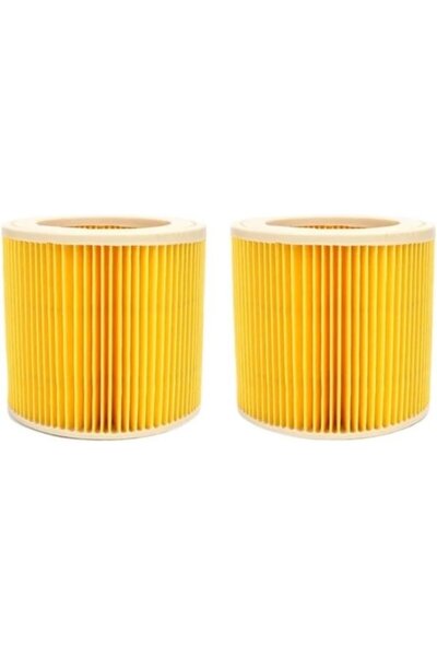 Morvena Picks Filtru de schimb (2 bucăți) pentru Kärcher WD3 Premium, WD2, WD...