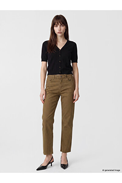 LC Waikiki Quality Pieces from Çelebi Store Crop Spanish Flare Women's Jean P...