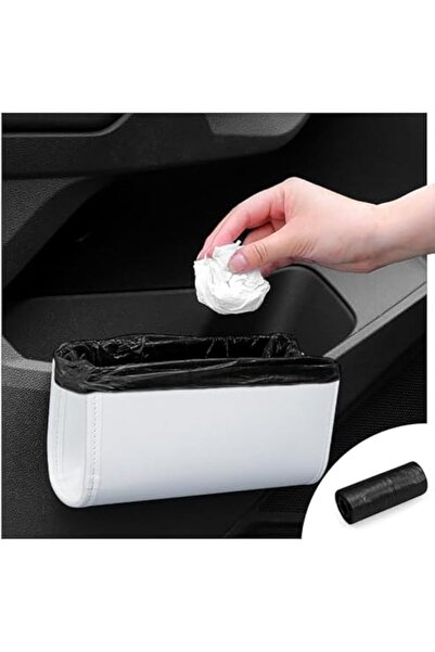 SYOSI Car Trash Can Waterproof Garbage Bin for Vehicle Folding Organizer for ...