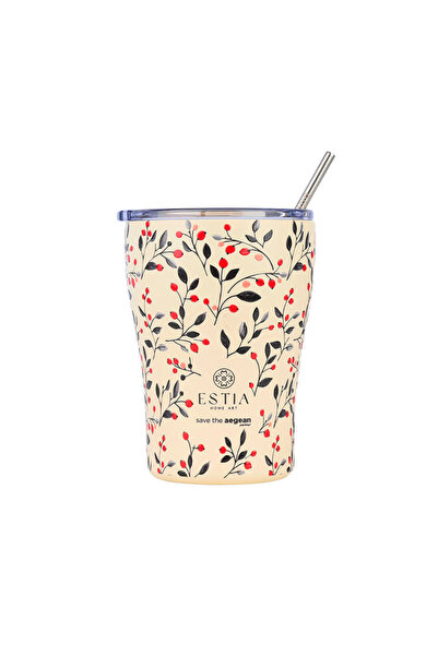 estia ΚΟΥΠΑ ΚΑΦΕ StA 350ml BLOOM BEIGE 01-31701 Εκρού