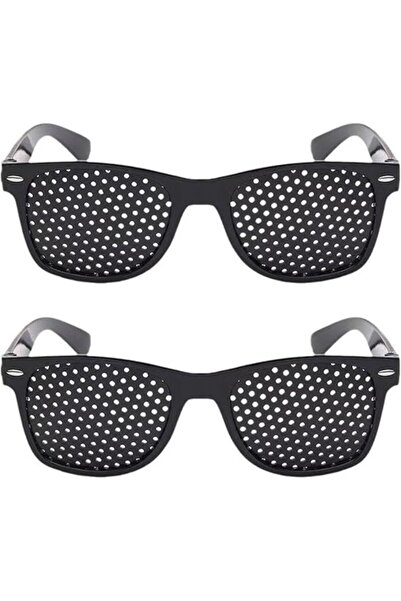 STARSTAR Pinhole Glasses – 2-Pair – Foldable – For eye relaxation & motion si...