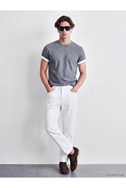 LC Waikiki Xside Ecru Regular Fit Men's Jean Trousers