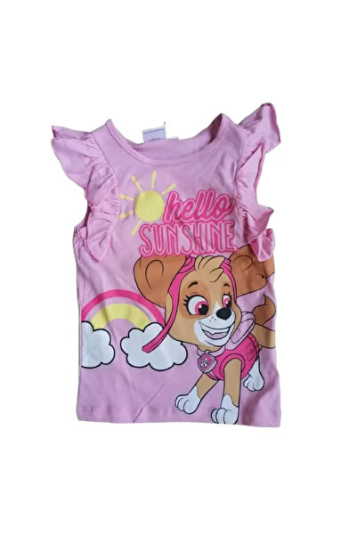 Sun City Fashion Group Μπλούζα κοντομάνικη κορίτσι "Hello sunshine" ροζ