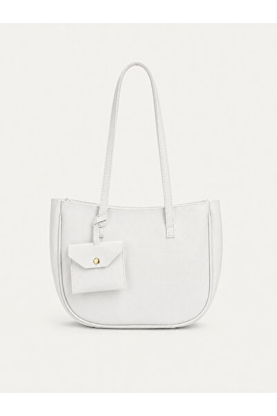 SHAKA White Shk341 Faux Leather, Zippered, Wallet Charm Gift, Women's Hand, A...