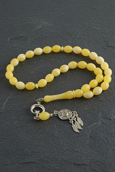 Mercansa Beirut Amber Look Plastic Prayer Beads