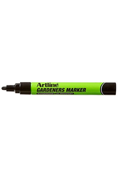 artline Marker, For Gardeners, Plastic Body, Round Tip 2.3Mm - Black, 2.3 mm