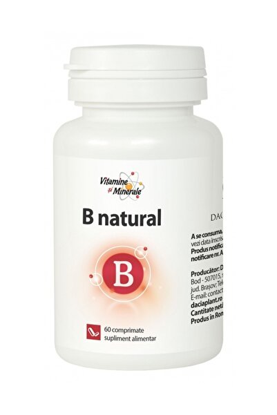 Dacia Plant Complex vitamine B, 60cp