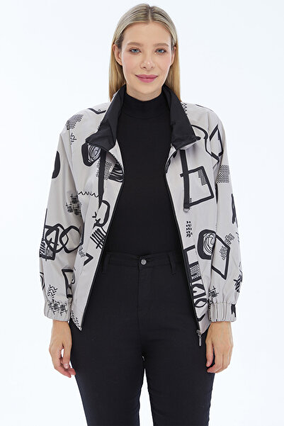 Veger Special Printed Spring Lined Thin Coat