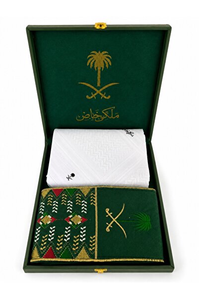 Generic Brand Bex National Day Luxury Men's Set - Royal Shemagh + Stylish Sca...
