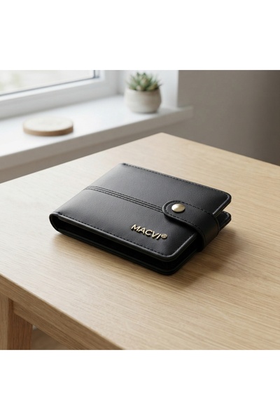DeaL Portofel compact negru pentru femei — Eleganță și funcționalitate 👜 ✨