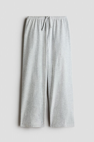 H&M Pamuklu ve Ribanalı Pijama Altı