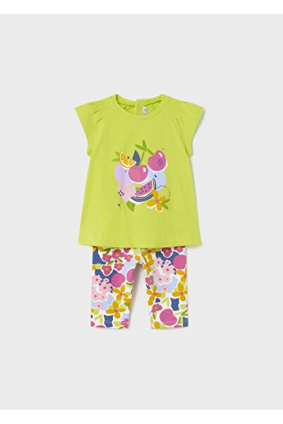 MAYORAL Σετ κάπρι "Fruits and flowers" λαχανί
