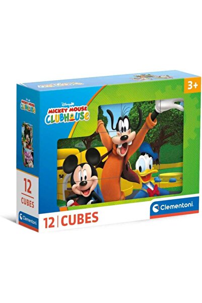 JPT Mickey Mouse Clubhouse 12-Piece Puzzle Cubes