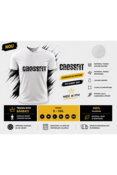 Malfini Tricou de sală CrossFit pentru bărbați