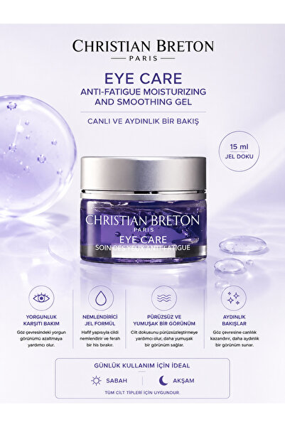 Christian Breton Eye Care Anti-Fatigue Eye Contour Moisturizing and Smoothing...